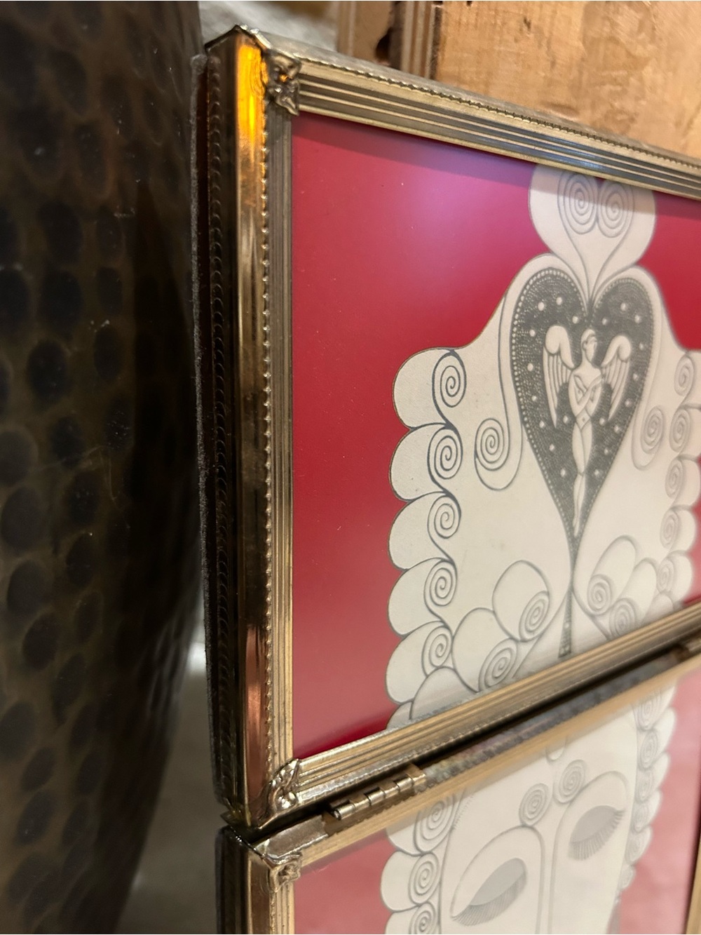 ERTE Vintage Book Print- “Amoureuse” Framed Art - Picture 8 of 16